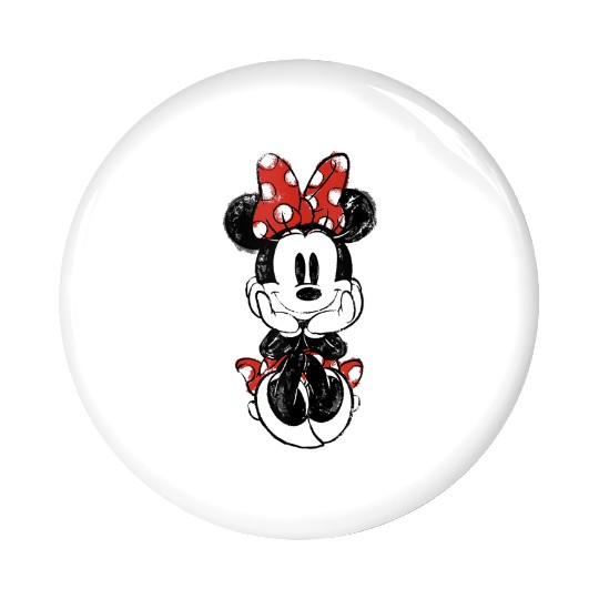 Disney Mickey And Friends Minnie Mouse Doodle Pin Buttons