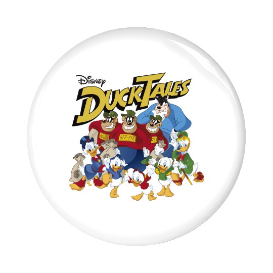 Disney DuckTales Characters Classic Group Pin Buttons
