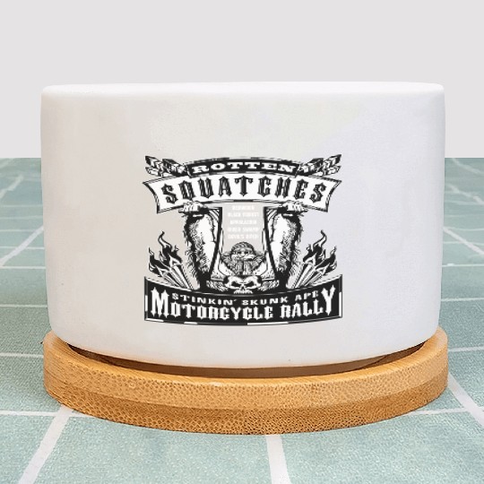 Rotten Squatches Stinkin' Skunk Ape Rally Plant Pots