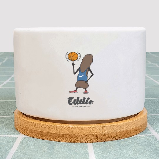 Eddie Funky Dick Basketball Plant Pots