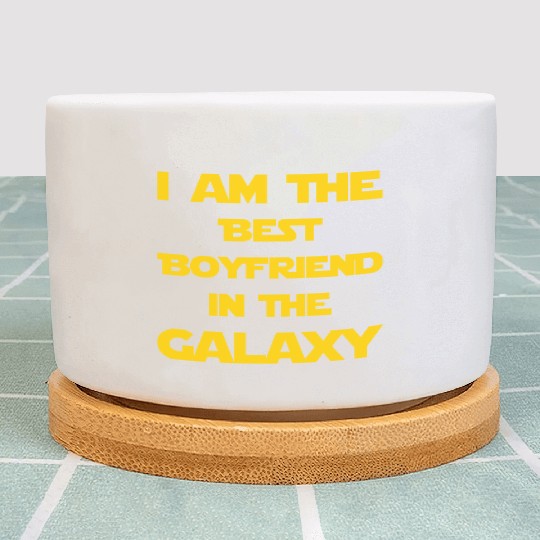 I'm the best boyfriend in the galaxy! Plant Pots