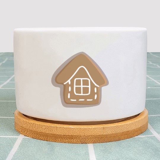 Gingerbread cookie Plant Pots