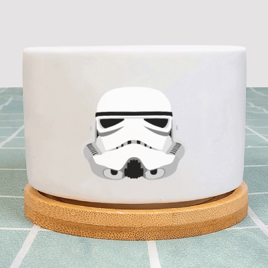 Stormtrooper Helmet Plant Pots