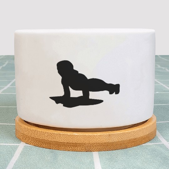 doing fitness Plant Pots