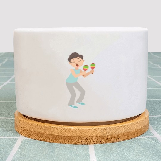 Music Kid Plant Pots