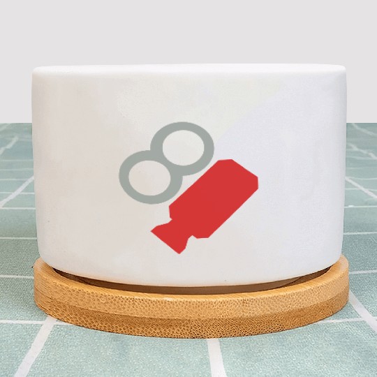 Movie camera Plant Pots