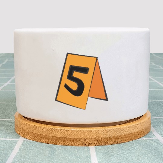 crime scene number Plant Pots