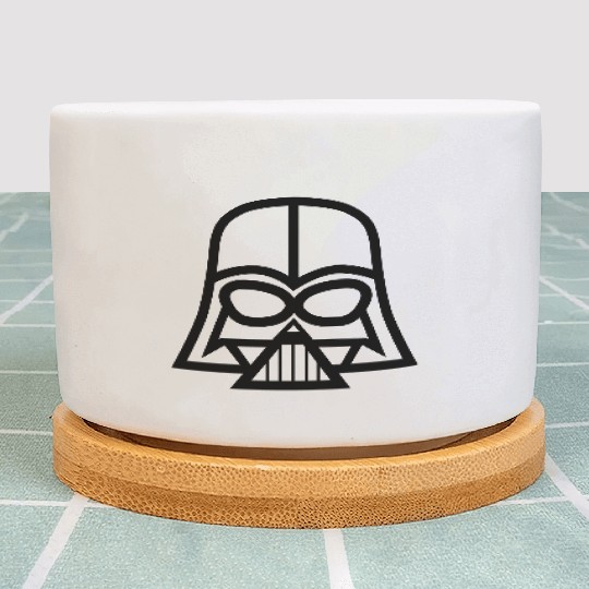 Darth Vader Symbol Plant Pots