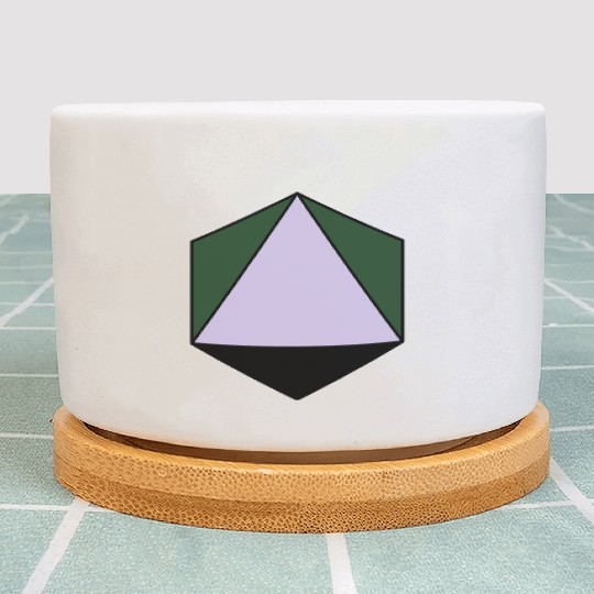 platonic solid Plant Pots