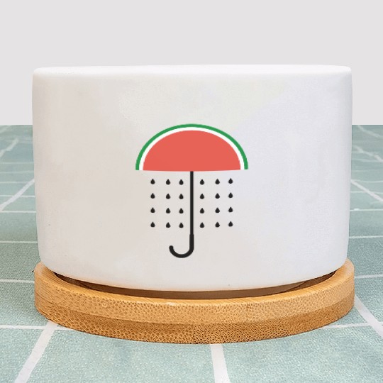 Watermelon summery fresh and healthy Plant Pots