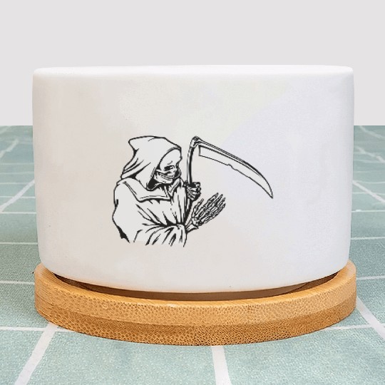 Grim Reaper Plant Pots