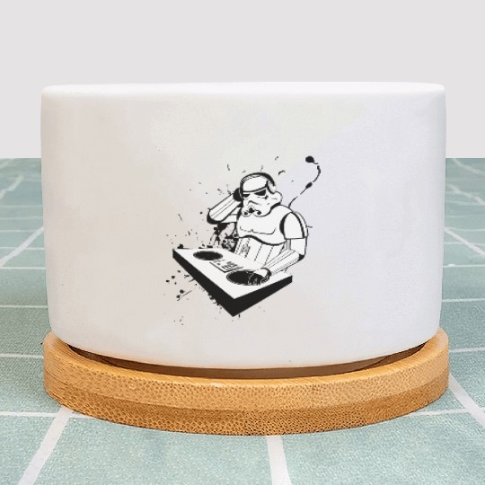 Funny Darth Vader Plant Pots