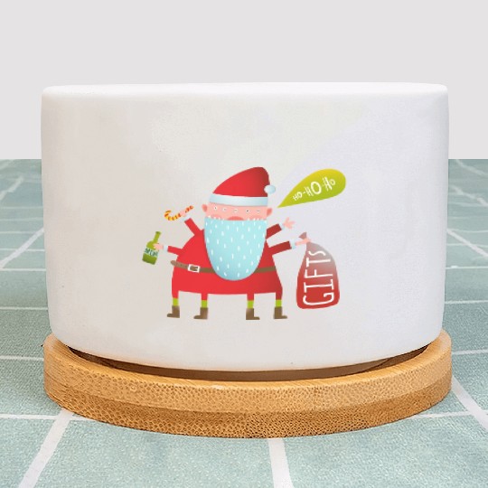 Santa Claus Plant Pots