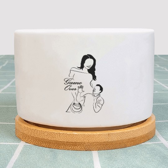 Marriage - Game Over Plant Pots