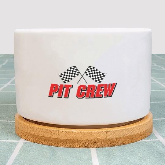 Pit Crew Racing Team Sports Racers Track Pit Stops Plant Pots