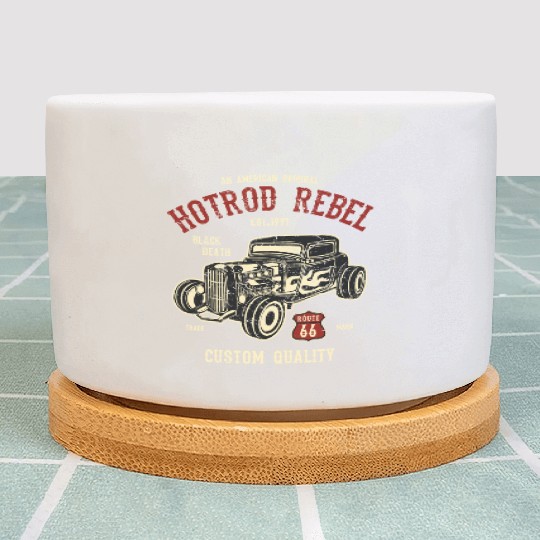 Hot Rod Rebel Plant Pots