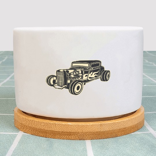 Hot Rod Rebel Plant Pots