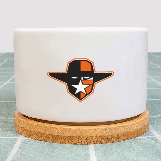 Cowboy Outlaw Star Icon Plant Pots