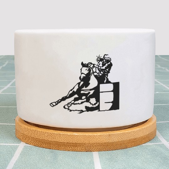 Barrel racing Plant Pots