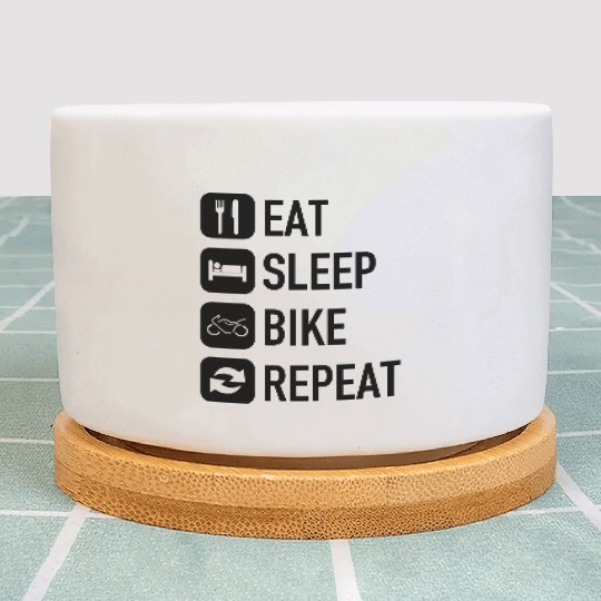 Bike Repeat Plant Pots