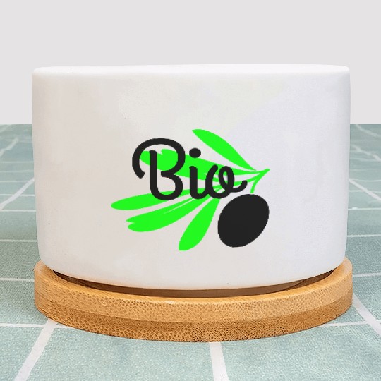 Bio olive branch Plant Pots