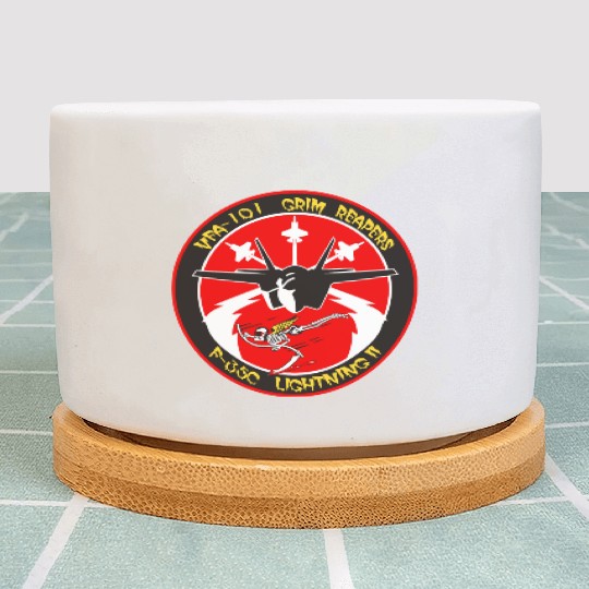 F-35 Lightning II VFA-101 Grim Reapers Plant Pots