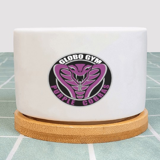Globo Gym Purple Cobras Plant Pots