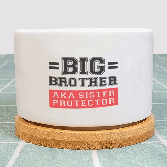 Gift For Big Brother Aka Little Sister Protector T Plant Pots
