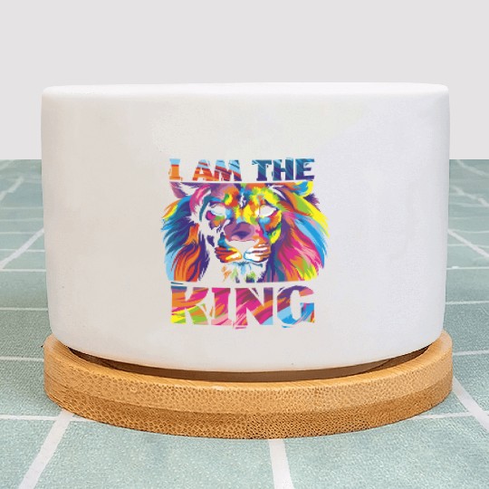 I Am The King - Lion - Total Basics Plant Pots