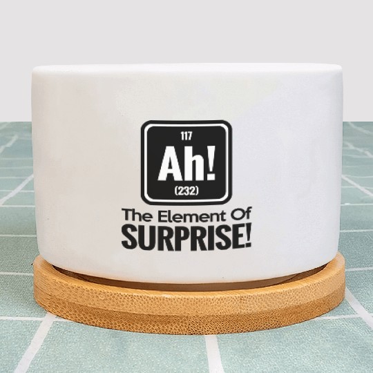 AH! THE ELEMENT OF SURPRISE! Plant Pots