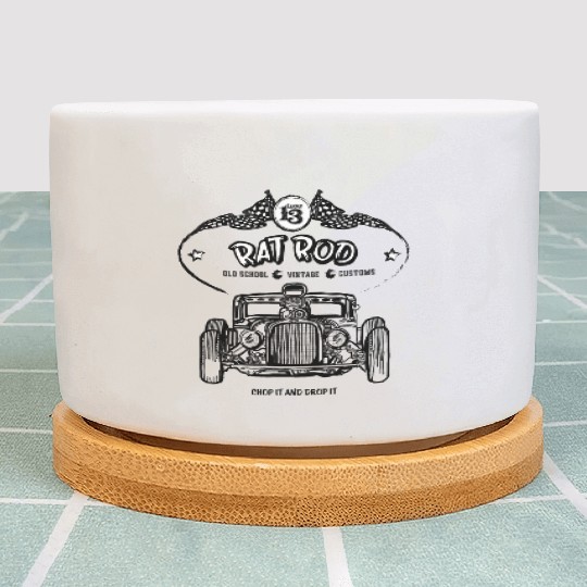 Rat Rod - Hot Rod Plant Pots