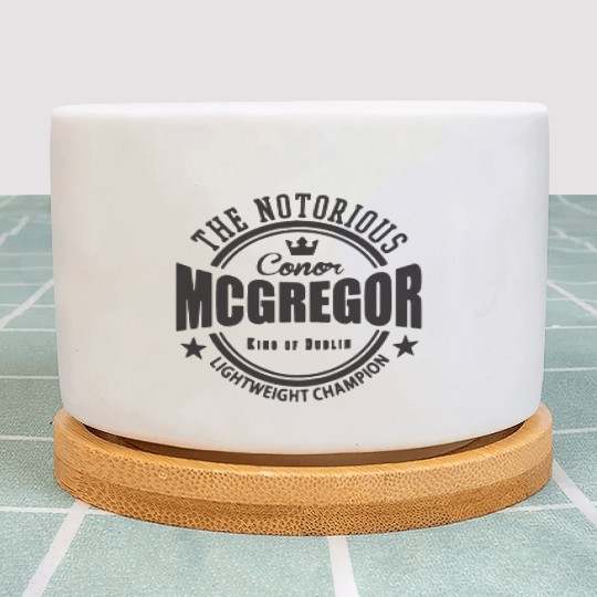 Conor Mcgregor softball Plant Pots