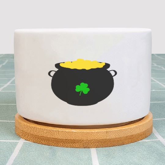Pot of Gold St Patricks Day Plant Pots
