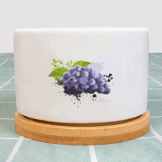 Grapes Fruit Healthy-food Plants Flower Sweet Gift Plant Pots