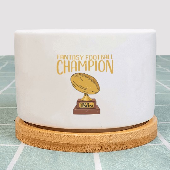 Fantasy football champion Plant Pots