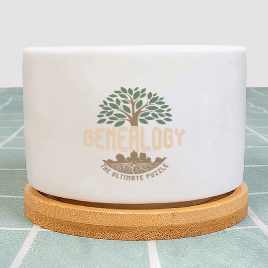 Genealogist Genealogy The Ultimate Puzzle Plant Pots