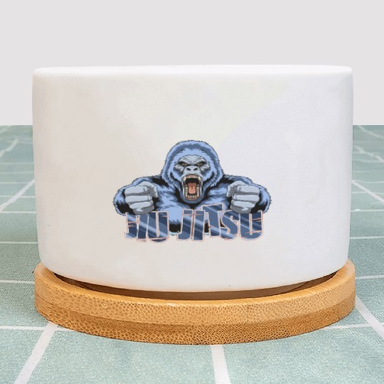 BJJ Gorilla - BJJ Jiu-Jitsu, Grappling and MMA Plant Pots