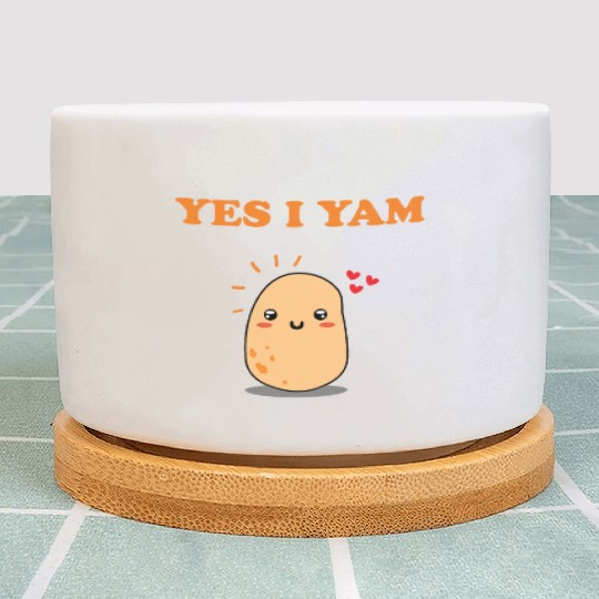 She Is My Sweet Potato Yes I Yam Couple Goals Plant Pots