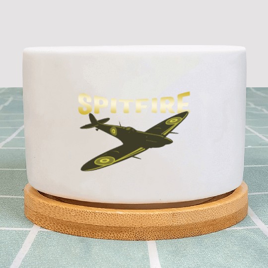 Spitfire UK Mk.1 RAF British WWII Fighter Royal Plant Pots