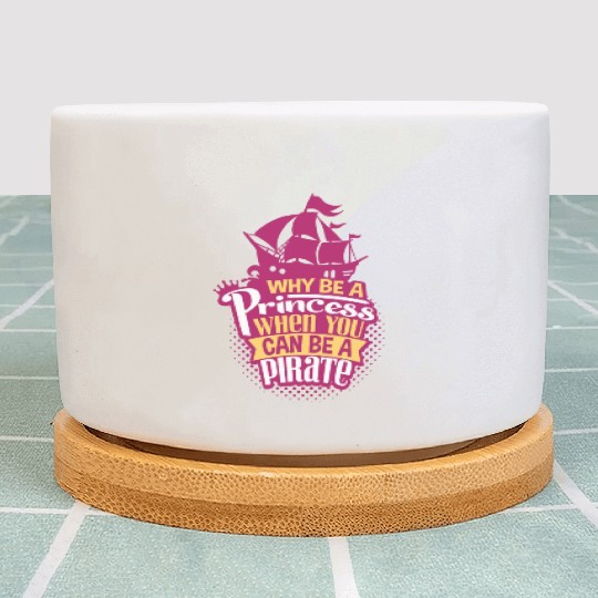 Pirate Girl Plant Pots