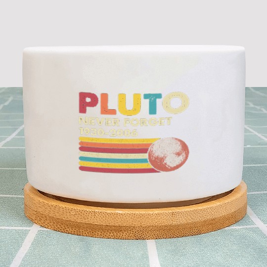 Pluto Never Forget 1930 2006 Plant Pots
