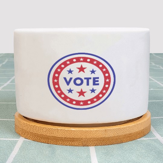 Vote US Election 2020 stars and stripes Plant Pots