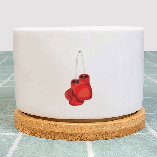 Retro Vintage Boxing Gloves Boxer Boxing Club Usa Plant Pots