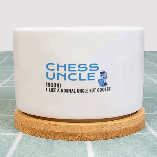 chess uncle Plant Pots