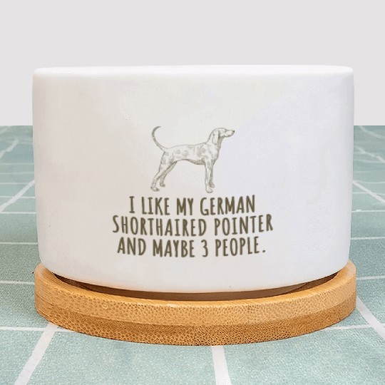 German Shorthaired Pointer Dog Plant Pots