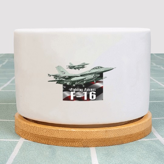F-16 Fighter Jet Plant Pots
