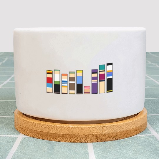 Anime Luffy Zoro Nami Straw Hat Colour Palette Plant Pots