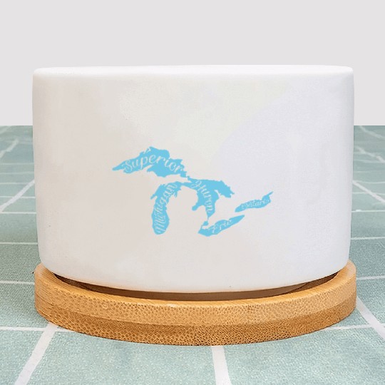 Great Lakes Michigan Detroit Michigan Great Lake Plant Pots