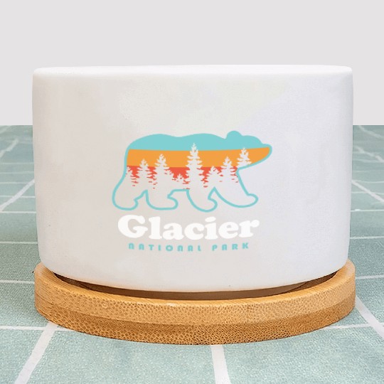 Glacier National Park Plant Pots