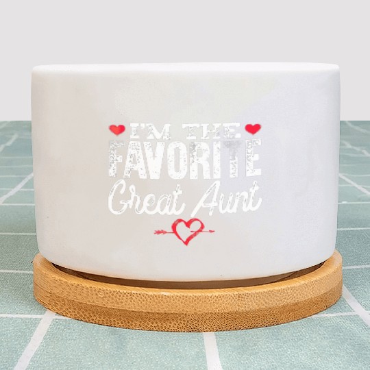 Im The Favorite Great Aunt Plant Pots